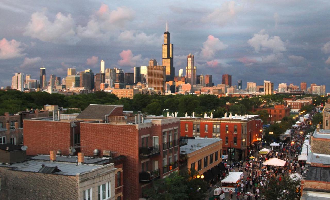 1F Cozy Home In Little Italy Near Downtown West Loop United Center شيكاغو المظهر الخارجي الصورة
